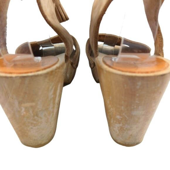 🌷Bryr Hannah Clogs In Natural Suede - Picture 9 of 9